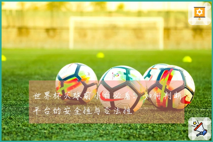世界杯买球前小白必看：如何判断平台的安全性与合法性