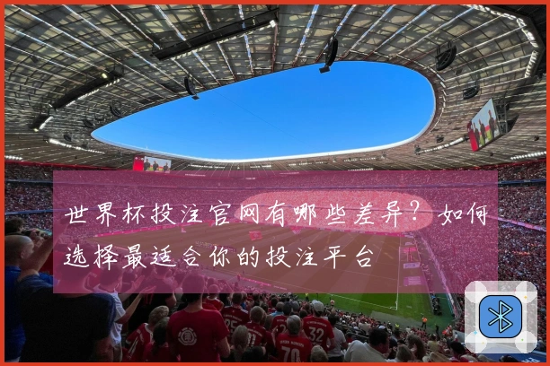 世界杯投注官网有哪些差异？如何选择最适合你的投注平台